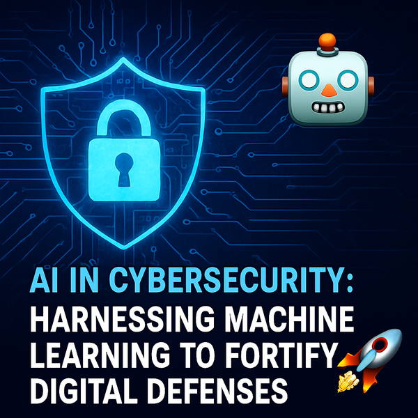 AI in Cybersecurity:  Harnessing Machine Learning to Fortify Digital Defenses 🚀