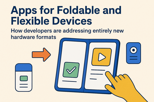 Apps for Foldable and Flexible Devices: How Developers Are Addressing Entirely New Hardware Formats